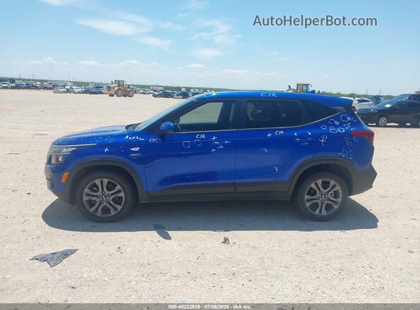 KNDEPCAA7M7144443 2021 KIA SELTOS Blue Widok wnętrza 360 stopni