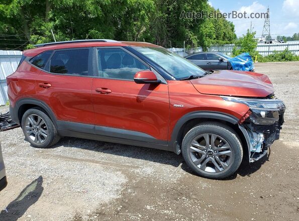 KNDEPCAA8M7052225 2021 KIA SELTOS Red Delantero derecho