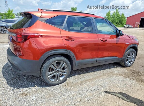 KNDEPCAA8M7052225 2021 KIA SELTOS Red Trasero derecho