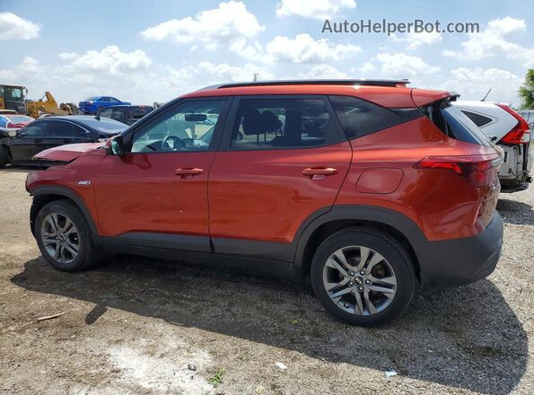 KNDEPCAA8M7052225 2021 KIA SELTOS Red Trasero izquierdo