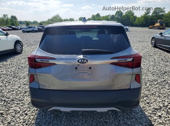 KNDEPCAA8M7225791 2021 KIA SELTOS Серый Вид сзади