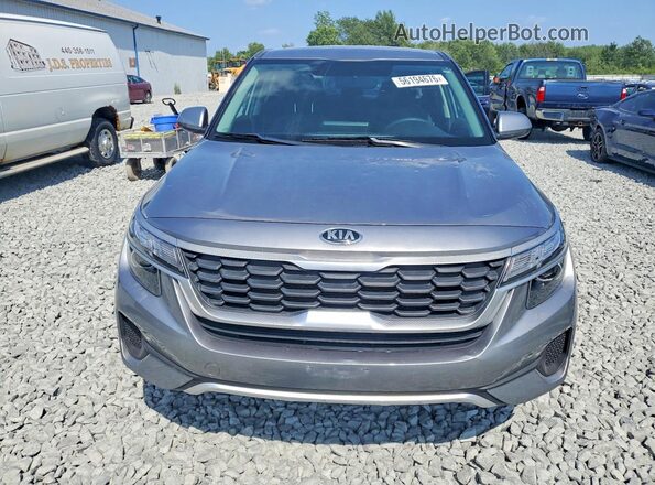 KNDEPCAA8M7225791 2021 KIA SELTOS Серый Вид спереди