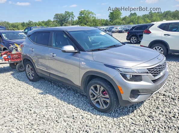 KNDEPCAA8M7225791 2021 KIA SELTOS Серый Передняя правая четверть