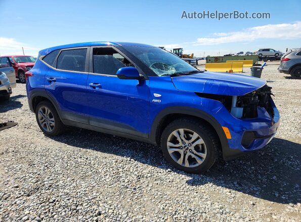 KNDEPCAA8P7360693 2023 KIA SELTOS Синий Передняя правая четверть