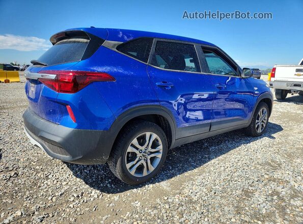 KNDEPCAA8P7360693 2023 KIA SELTOS Синий Задняя правая четверть