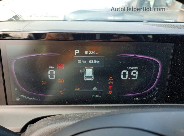 KNDEPCAA8S7710932 2025 KIA SELTOS Silver Instrument cluster view