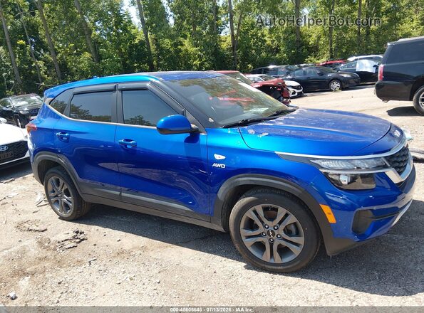 KNDEPCAA9P7409268 2023 KIA SELTOS Blue Widok wnętrza z tyłu