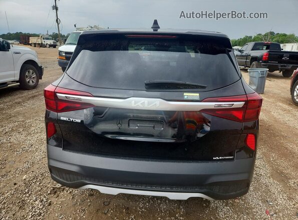 KNDEPCAA9P7412719 2023 KIA SELTOS Black უკანა ხედი