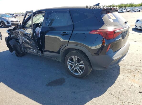 KNDEPCAAXM7172589 2021 KIA SELTOS Черный Задняя левая четверть