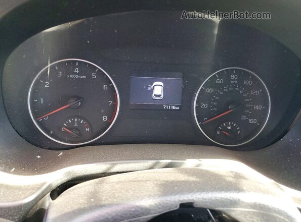 KNDEPCAAXM7172589 2021 KIA SELTOS Черный Вид щитка приборов