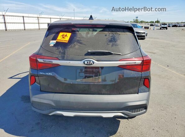 KNDEPCAAXM7172589 2021 KIA SELTOS Черный Вид сзади