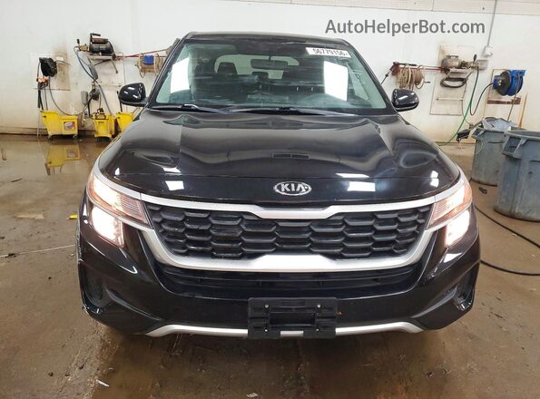 KNDEPCAAXM7176545 2021 KIA SELTOS Черный Вид спереди