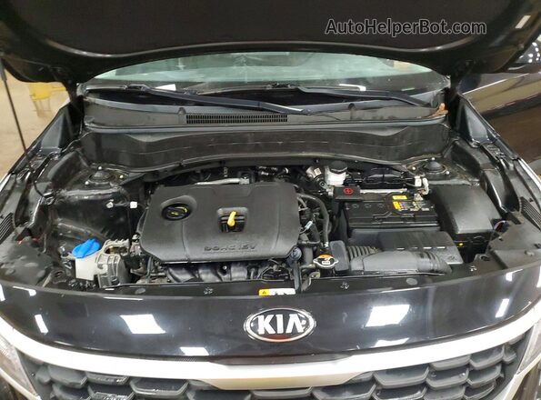 KNDEPCAAXM7176545 2021 KIA SELTOS Черный Вид подкапотного пространства