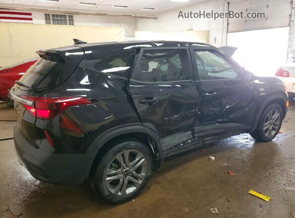 KNDEPCAAXM7176545 2021 KIA SELTOS Черный Задняя правая четверть