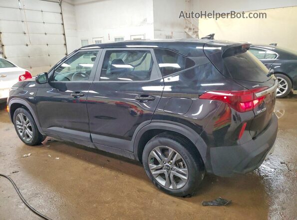 KNDEPCAAXM7176545 2021 KIA SELTOS Черный Задняя левая четверть