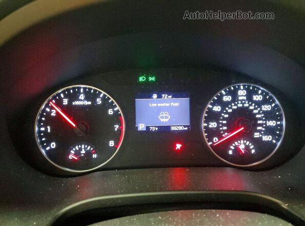 KNDEPCAAXM7176545 2021 KIA SELTOS Черный Вид щитка приборов