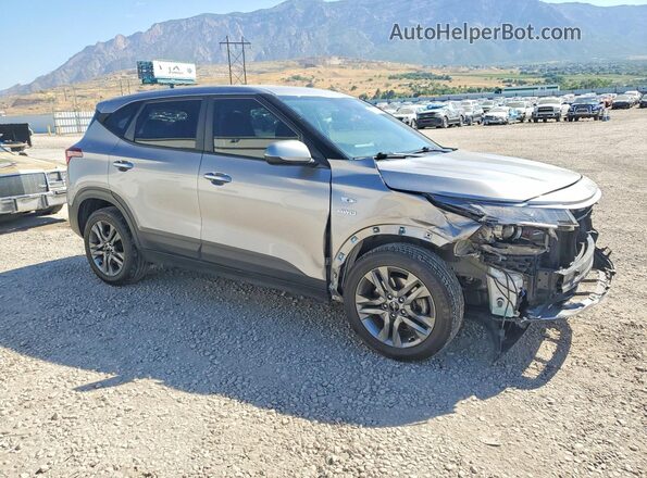 KNDEPCAAXN7335291 2022 KIA SELTOS Gray Передня права чверть