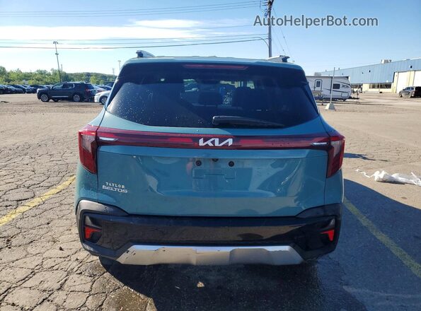 KNDER2AA4R7489019 2024 KIA SELTOS Turquoise Հետևի տեսք
