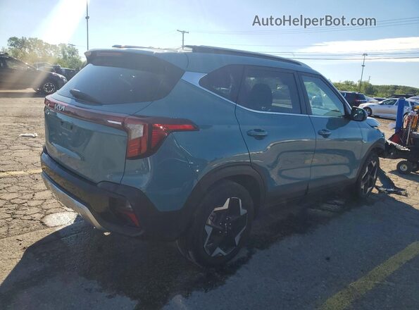 KNDER2AA4R7489019 2024 KIA SELTOS Turquoise Հետևի աջ