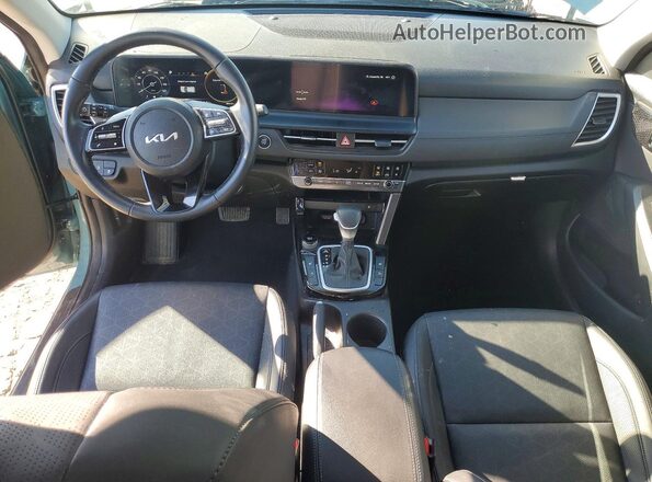 KNDER2AA4R7489019 2024 KIA SELTOS Turquoise Առջևի վահանակի տեսք