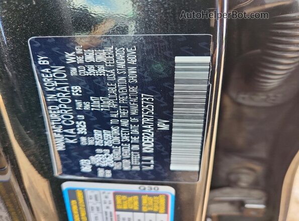 KNDER2AA7R7525737 2024 KIA SELTOS Black Vista interior de 360 grados