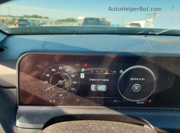 KNDER2AAXR7470829 2024 KIA SELTOS Gray Instrument cluster view