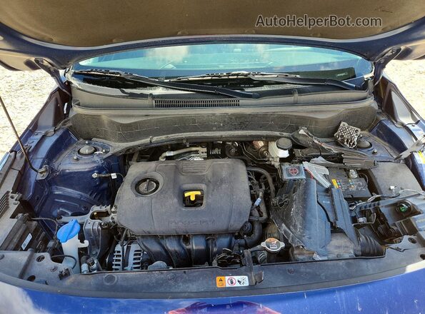 KNDER2AAXR7585205 2024 KIA SELTOS Blue ძრავის განყოფილების ხედი
