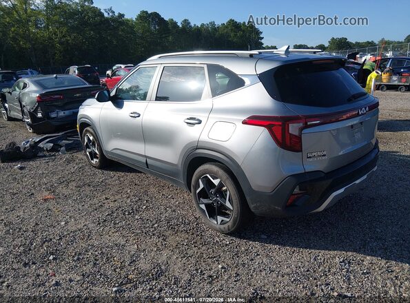 KNDER2AAXR7665572 2024 KIA SELTOS Silver Задня ліва чверть