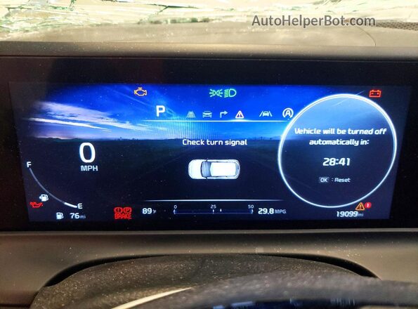 KNDERCAA0R7614149 2024 KIA SELTOS White ხელსაწყოთა პანელის ხედი
