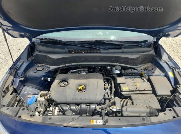 KNDERCAA0R7626740 2024 KIA SELTOS Blue Widok komory silnika