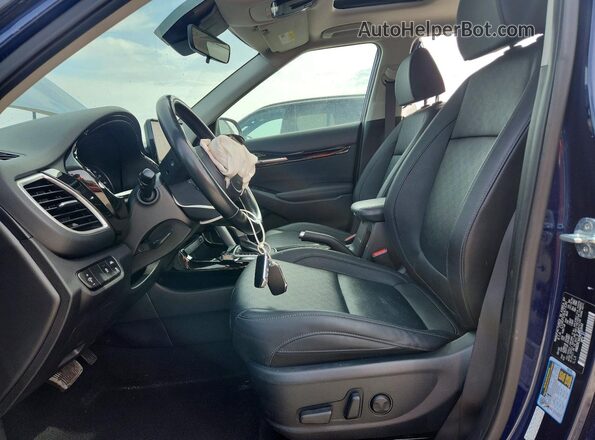 KNDERCAA1N7312640 2022 KIA SELTOS Blue Front interior view