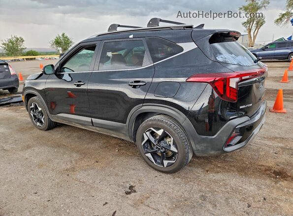 KNDERCAA2R7542466 2024 KIA SELTOS Black Trasero izquierdo