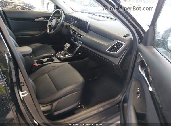 KNDERCAA2R7595796 2024 KIA SELTOS Black Vista interior delantera