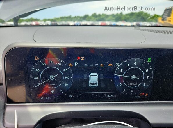 KNDERCAA2T7842452 2026 KIA SELTOS Серый Вид щитка приборов