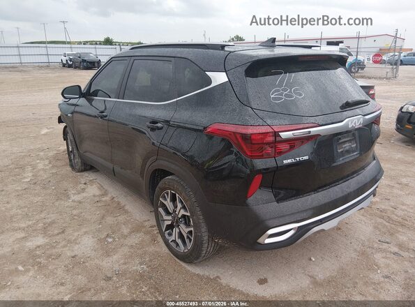 KNDERCAA3N7294769 2022 KIA SELTOS Черный Задняя левая четверть