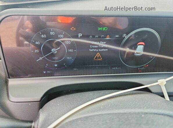 KNDERCAA3T7918809 2026 KIA SELTOS Gray Вид щитка приладів