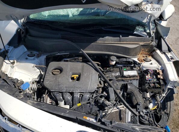 KNDERCAA4M7177152 2021 KIA SELTOS White Vista del compartimento del motor