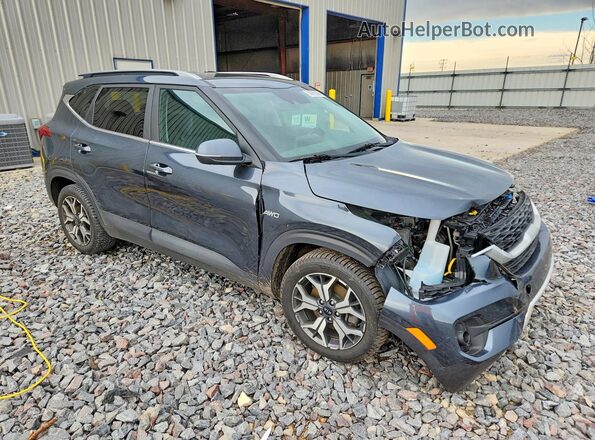 KNDERCAA5M7183820 2021 KIA SELTOS Gray წინა მარჯვენა