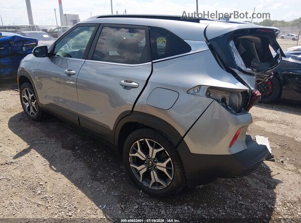 KNDERCAA6M7044148 2021 KIA SELTOS Gray უკანა მარცხენა