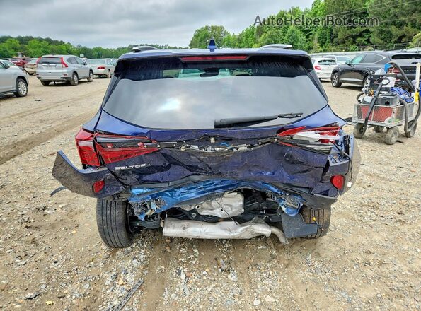 KNDERCAA6P7449947 2023 KIA SELTOS Blue უკანა ხედი