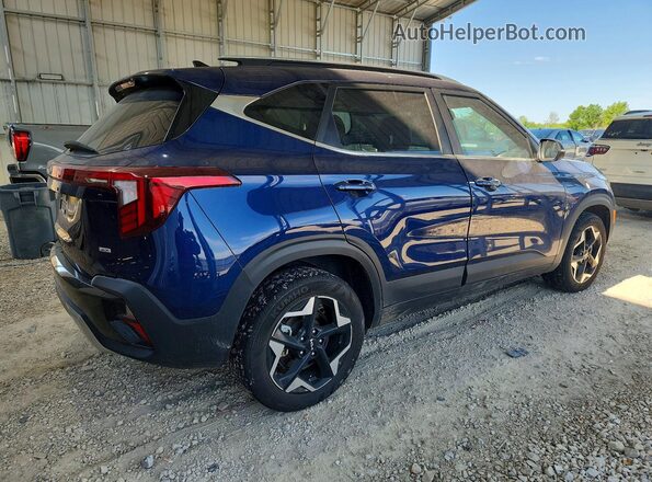 KNDERCAA6R7663744 2024 KIA SELTOS Blue Задня права чверть