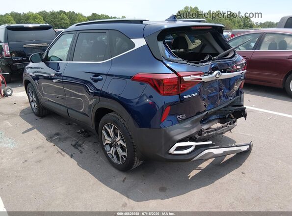 KNDERCAA8M7220200 2021 KIA SELTOS Blue უკანა მარცხენა
