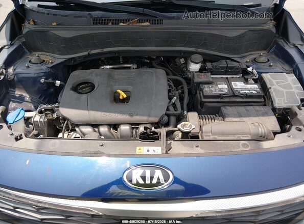 KNDERCAA8M7220200 2021 KIA SELTOS Blue უკანა ხედი