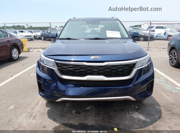KNDERCAA8M7220200 2021 KIA SELTOS Blue ხელსაწყოთა პანელის ხედი