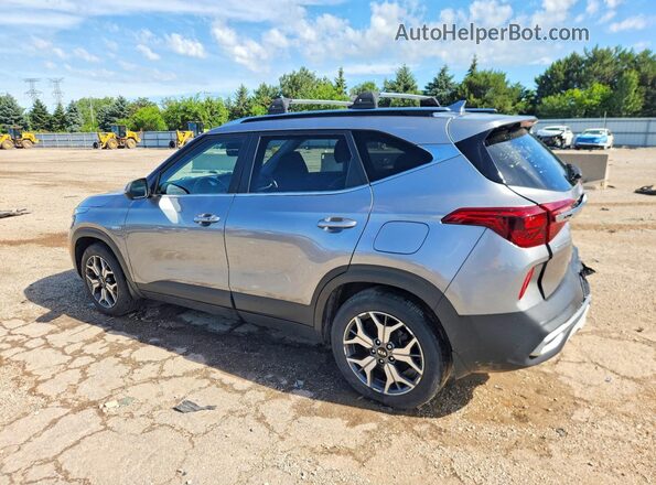 KNDERCAA9M7170293 2021 KIA SELTOS Silver Հետևի ձախ