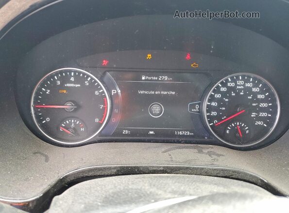 KNDERCAA9M7200697 2021 KIA SELTOS Gray Widok zestawu wskaźników