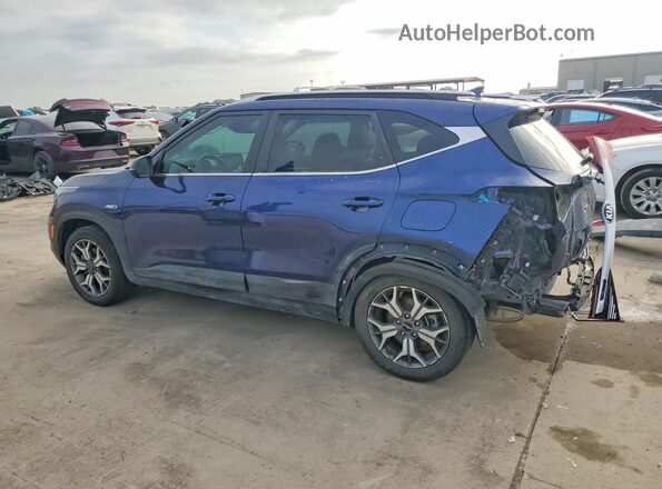 KNDERCAA9N7240103 2022 KIA SELTOS Синий Задняя левая четверть