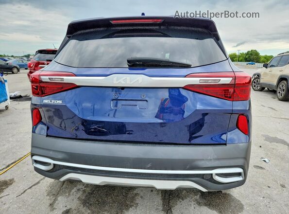 KNDERCAA9N7315463 2022 KIA SELTOS Blue Rear view