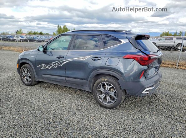 KNDERCAAXM7109454 2021 KIA SELTOS Серый Задняя левая четверть