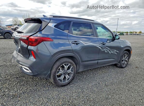 KNDERCAAXM7109454 2021 KIA SELTOS Серый Задняя правая четверть